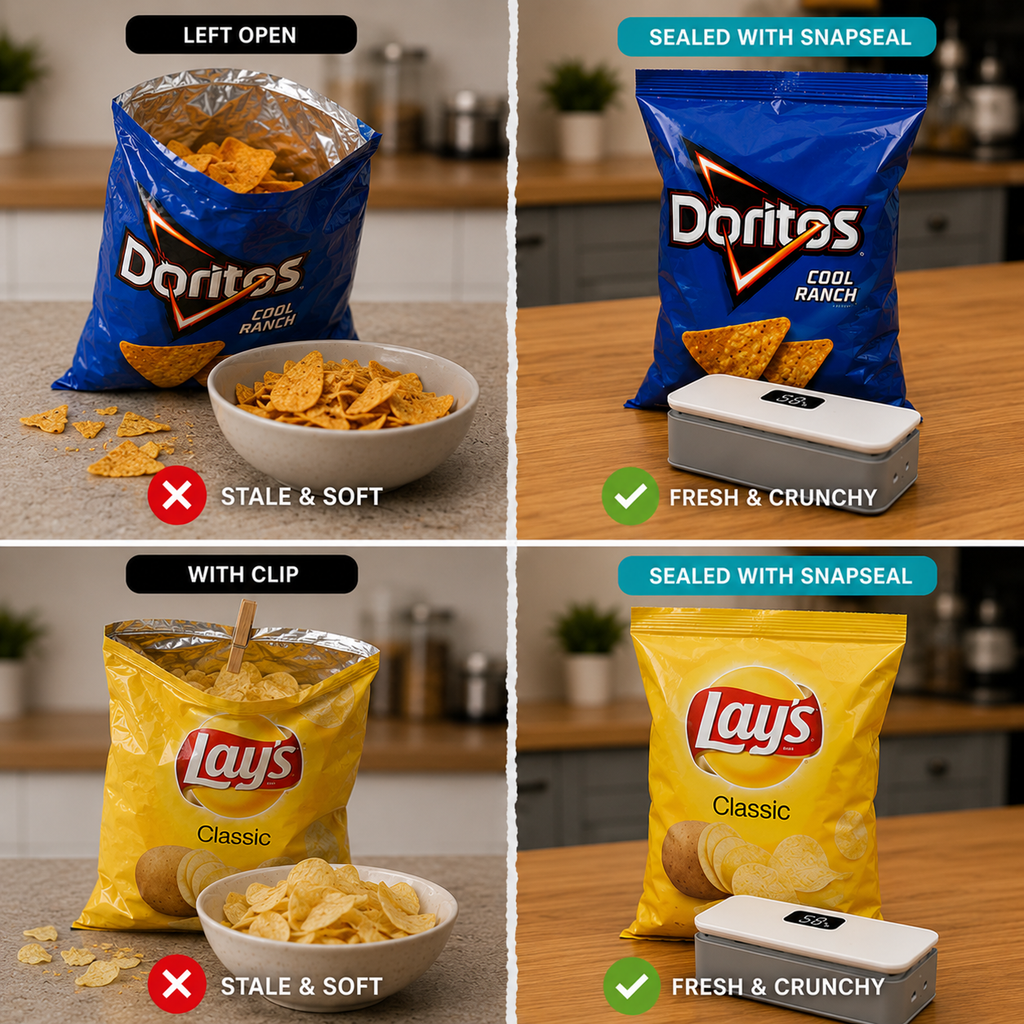 SnapSeal™ Food Bag Sealer